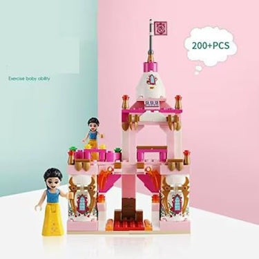 CASTLE BUILDING BLOCKS TOY SET